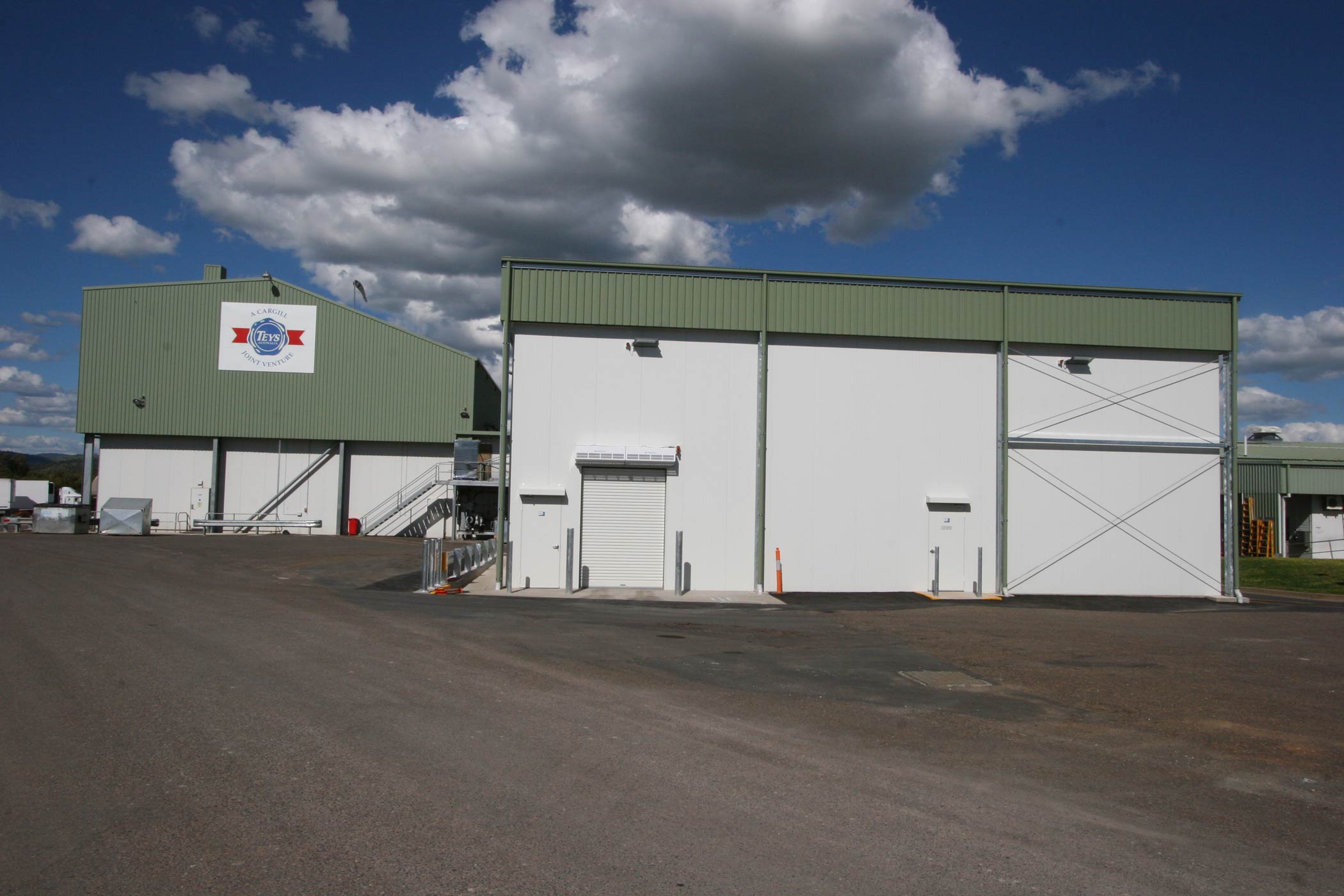 Teys abattoir industrial construction project rice group